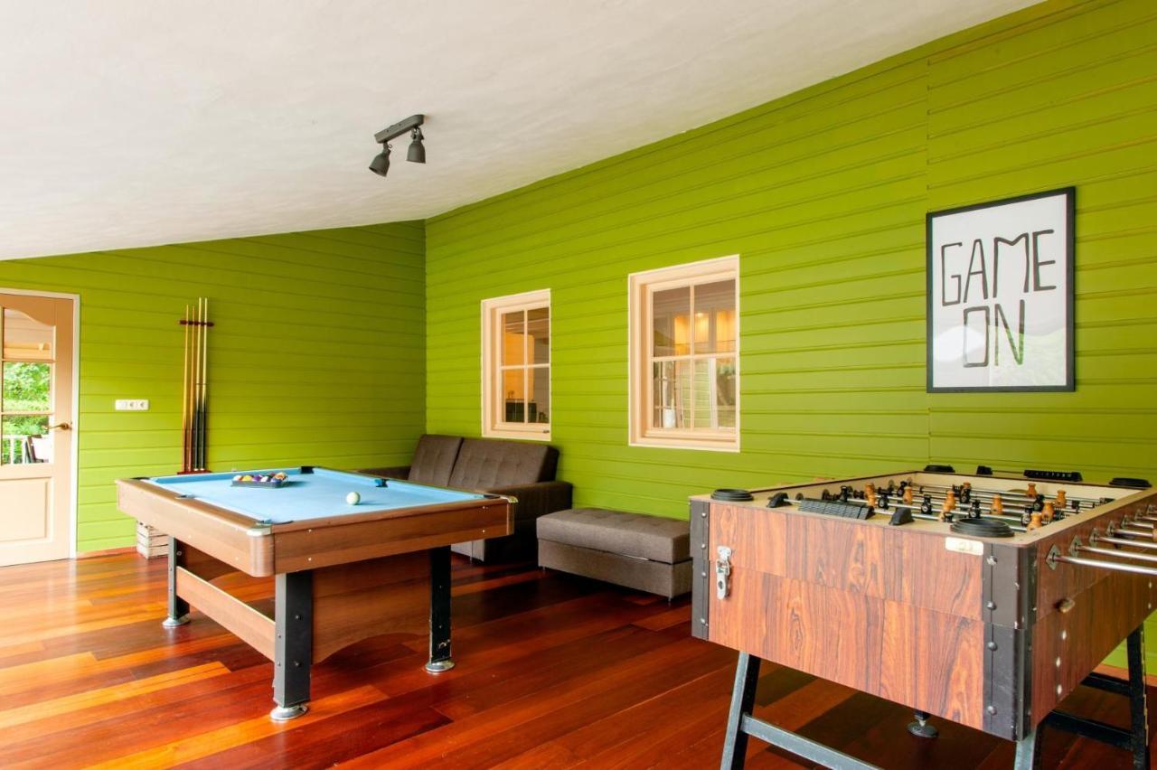 Beautiful American Style Villa With Heated Pool And Jacuzzi Heerhugowaard Exterior photo